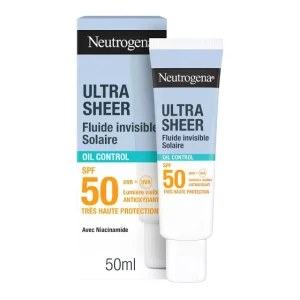 Neutrogena Ultra Sheer Invisible Oil Control Fluid SPF50+ 50ml