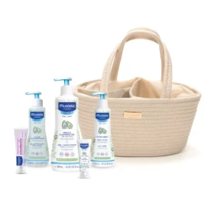Mustela Beige Basket with Essentials