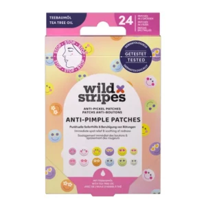 Care+ Wild Stripes Anti-Pimple Patches Smiles x24