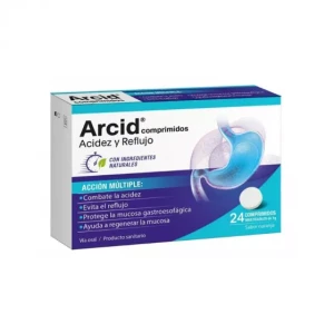 Arcid Acidity and Reflux 24 Tablets