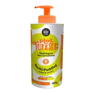Lola Plot Twist Buriti Pudding for Curly and Coily Hair 480g
