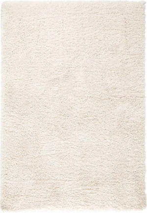 Kremowy gruby dywan shaggy, boho Mint Rugs Venice 80x150 cm