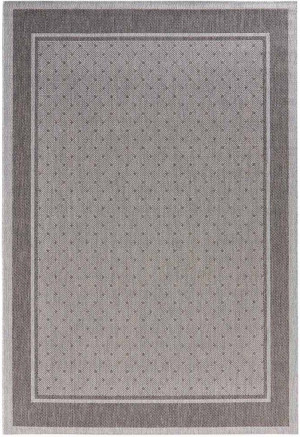 Dywan szary płasko tkany sizal, zewnętrzno-wewnętrzny Hanse Home Classy 120x170