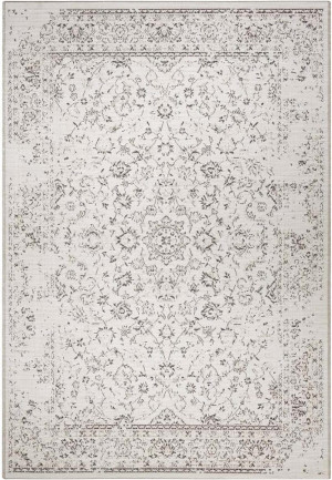 Dywan beżowy płasko tkany sizal, zewnętrzno-wewnętrzny Elle Decor 200x290