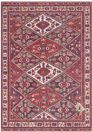 Orientalny czerwony dywan Elle Decor Afghanf 200x290