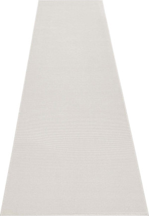 Ekskluzywny chodnik z wiskozy, tłoczony efekt 3D. kolor kremowy Elle Decor Alagnon 80x250cm