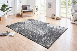 Chodnik z miękkim krótkim włosem, kolor szary Hanse Home 80x250cm