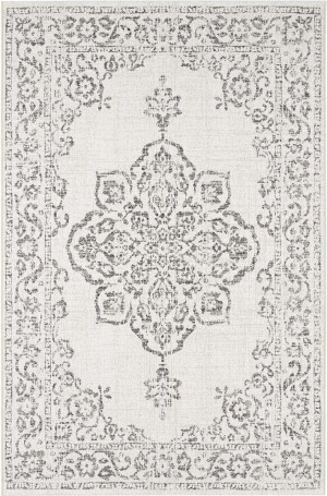 Dywan na taras 80x150cm-HANSE HOME TILOS szaro kremowy dywan zewnętrzno-wewnętrzny, płasko tkany typu sizal