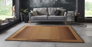 Chodnik z miękkim krótkim włosem,kolor brązowy 80x250 Hanse HOME