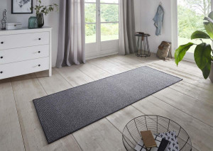 Chodnik na gumie antypoślizgowy 80x300cm,kolor grafitowy BT CARPET