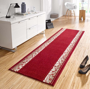 Chodnik z miękkim krótkim włosem,kolor brązowy 80x450 Hanse HOME