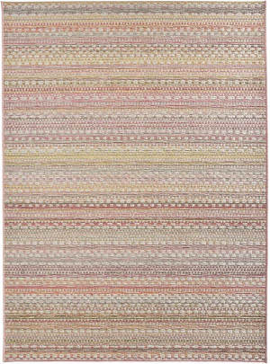 Dywan różowy płasko tkany sizal,zewnętrzno- wewnętrzny Bougari Lotus 120x170cm