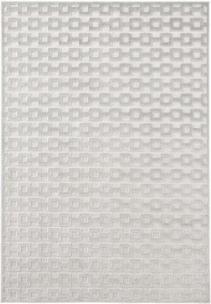 Ekskluzywny dywan z wiskozy, tłoczony efekt 3D. Kolor beżowy. MINT RUGS BOUTON 120x170cm