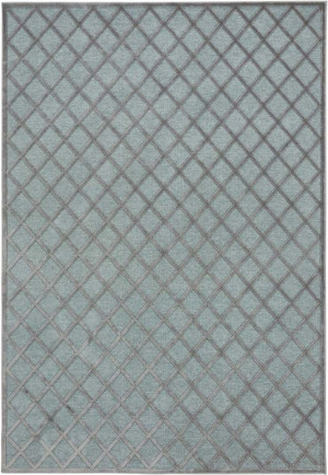 Ekskluzywny dywan z wiskozy, tłoczony efekt 3D. Kolor zielony. MINT RUGS DANTON 160x230cm