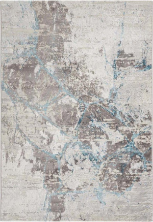 Ekskluzywny dywan z wiskozy, tłoczony efekt 3D. Kolor kremowy. MINT RUGS DAYRON 200x300cm
