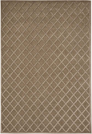 Ekskluzywny dywan z wiskozy, tłoczony efekt 3D. Kolor brązowy. MINT RUGS SHINE 200x300cm