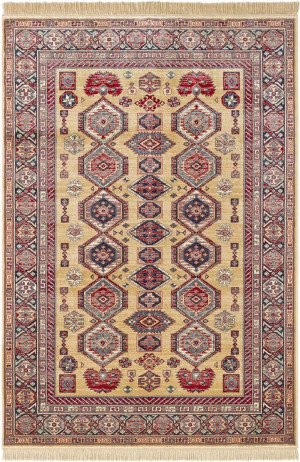Ekskluzywny dywan z wiskozy . Kolor czerwono- beżowy. MINT RUGS MAJESTIC 200x300cm