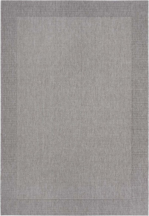 Dywan szary płasko tkany sizal, zewnętrzno-wewnętrzny Hanse Home Vena 120x170cm