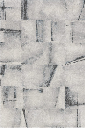 Gruby, tani, miękki dywan nowoczesny, szary 160x230cm