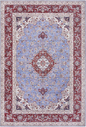 Czerwono-niebieski orientalny dywan, Nouristan 120x170cm