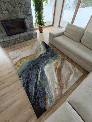 Ekskluzywny dywan glamour z miękkim włosiem, w 4 rozmiarach!! JAKOŚĆ PREMIUM!!