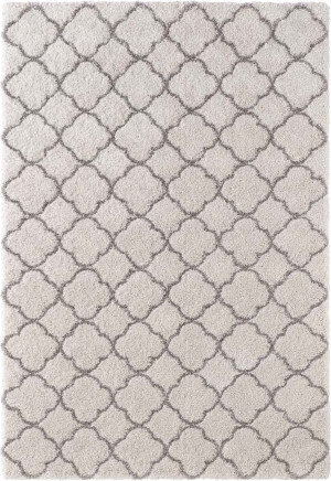 Beżowy gruby dywan SHAGGY, Mint Rugs Luna 120x170cm