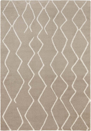 Beżowo kremowy pluszowy dywan premium, ELLE DECOR VIENNE 80x150 cm