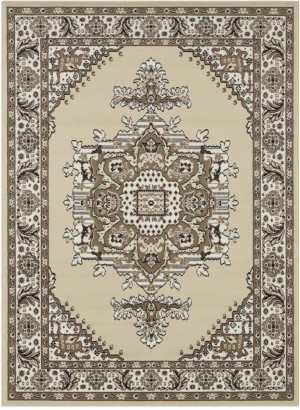 Klasyczny,tradycyjny beżowo kremowy dywan do salonu Hanse Home 180x260cm