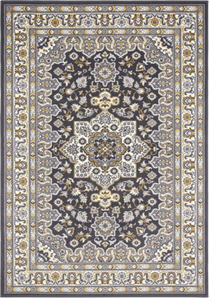 Klasyczny,tradycyjny szaro kremowy dywan do salonu Nouristan 160x230cm