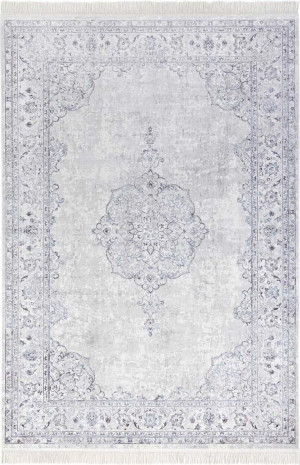 Dywan z wiskozy klasyczny błękitny Nouristan Oriental 195x300cm