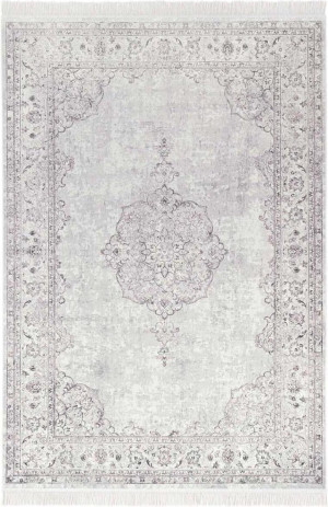 Dywan różowo kremowy tradycyjny z wiskozy, NOURISTAN ORIENTAL 135x195cm