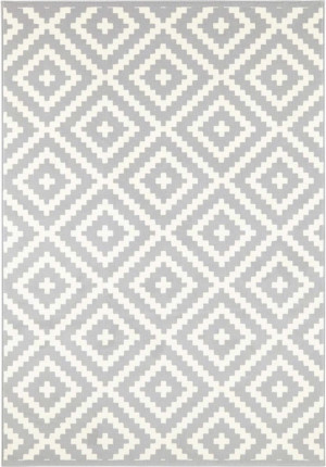 Nowoczesny kremowo szaro dywan do salonu,miękki włos Hanse Home 160x230cm