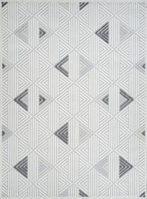 Dywan BOHO do salonu w 6 rozmiarach,miękki kremowo szary wzór geometryczny 3D