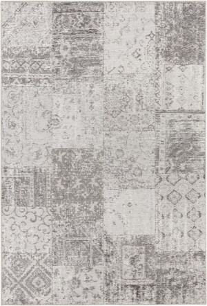 Szary dywan typu sizal,płasko tkany, zewnętrzno wewnętrzny na taras Elle Decor Pleasure 120x170