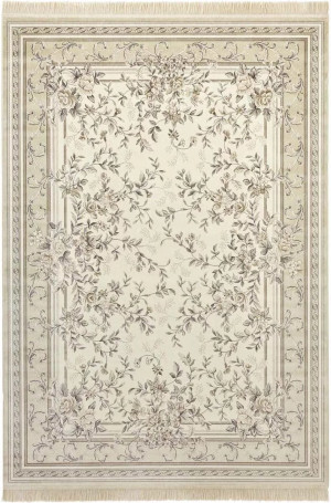 Dywan 135x195cm tradycyjny, klasyczny do salonu , beżowo kremowy Nouristan Antik Flowers