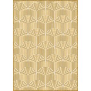 Dywan na taras 120x170cm ,kremowo zółty dwustronny, sznurkowy Hanse Home Pangli