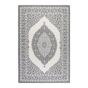 Dywan na taras 120x170cm ,kremowo szary dwustronny, sznurkowy Elle Decor Meekly