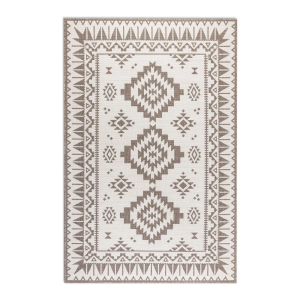 Dywan na taras 120x170cm ,kremowo beżowy dwustronny, sznurkowy Elle Decor