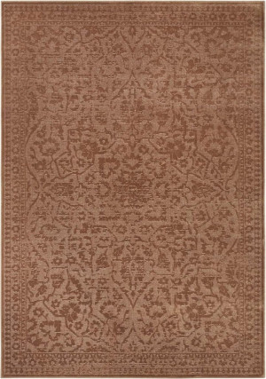 Brązowy dywan z wiskozy,miękki włos,efekt 3D 120x170cm Elle Decor Blavet