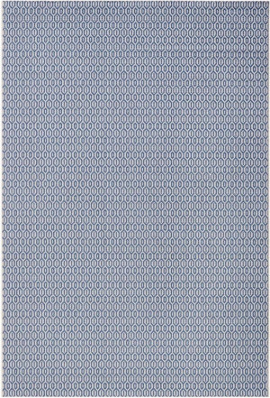 Dywan zewnętrzny na taras 240x340cm typu sizal, niebiesko kremowy Bougari Coin