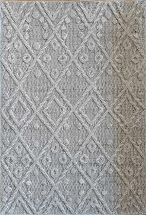 Dywan sznurkowy pętelkowy 120x170cm ,płasko tkany zewnętrzno wewnętrzny boho EVEL