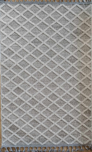 Dywan sznurkowy pętelkowy 120x170cm ,płasko tkany zewnętrzno wewnętrzny boho EVEL
