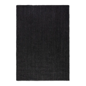 DYWAN naturalny z juty HANSE HOME Bouclé 190x280cm w kolorze czarnym