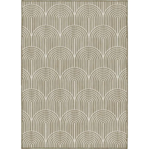Dywan zewnętrzno-wewnętrzny na taras,dwustronny BOUGARI/NORTHRUGS - PANGLI, beżowo kremowy 120x170 cm