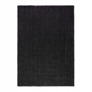 DYWAN naturalny z juty HANSE HOME Bouclé 80x150cm w kolorze czarnym