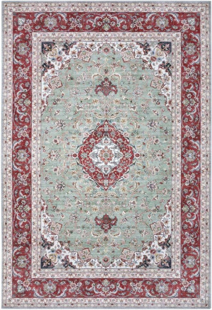 Dywan orientalny , czerwono zielony 200x290 cm NOURISTAN AVA