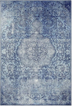 Dywan orientalny , niebiesko kremowy 160x230 cm TAPESO ADELINE