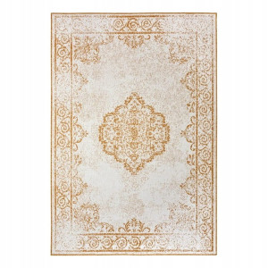 Dywan zewnętrzno-wewnętrzny na taras,dwustronny ,sznurkowy NORTHRUGS/BOUGARI - CEBU, żółto kremowy 120x170 cm