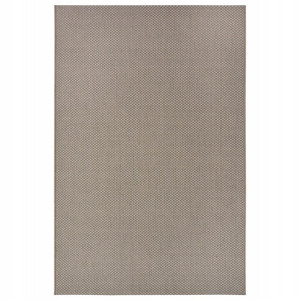 Dywan zewnętrzny na taras 115x170cm typu sizal,zewnętrzno wewnętrzny, płasko tkany HANSE HOME CLYDE, beżowo kremowy