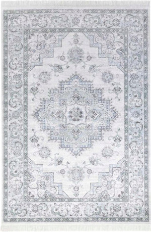 Dywan do salonu 95x140cm,tradycyjny klasyczny wzór, Nouristan Antique Heriz kremowo błękitny